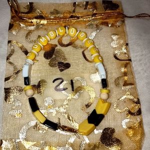 "Bumblebee" Beaded bracelet